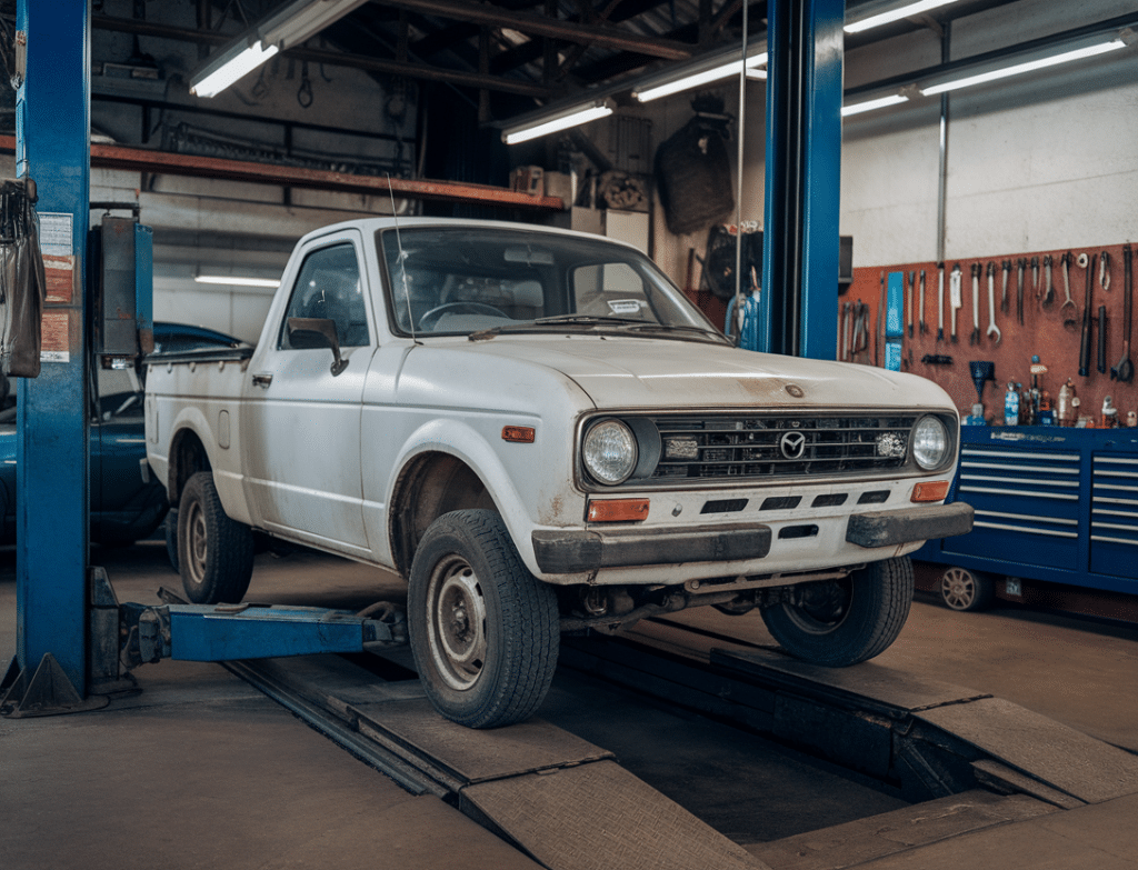 שיפוץ או החלפת גיר למאזדה B2500 2X4