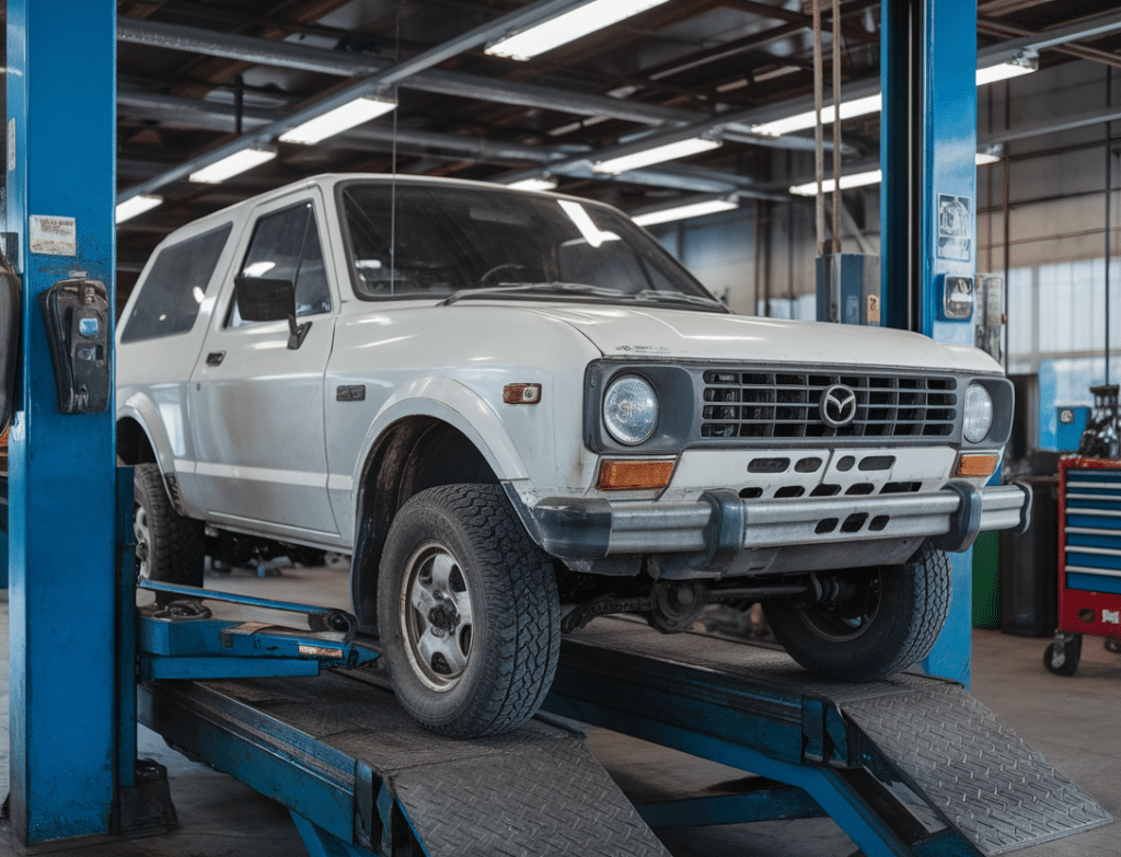 שיפוץ או החלפת גיר למאזדה B2500 4X4