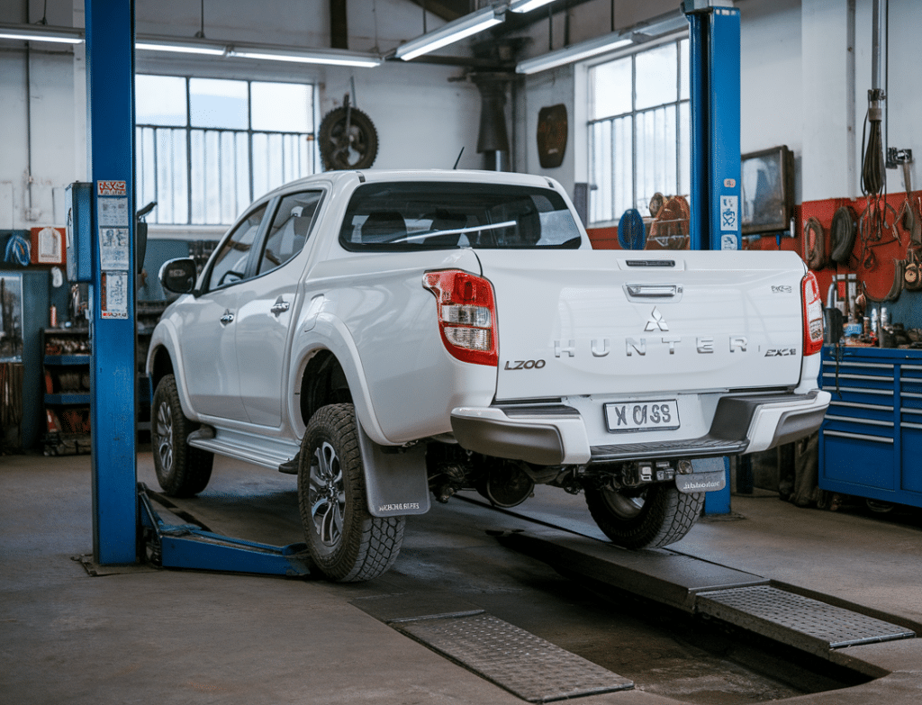 שיפוץ או החלפת גיר למיצובישי L200 האנטר 2X4