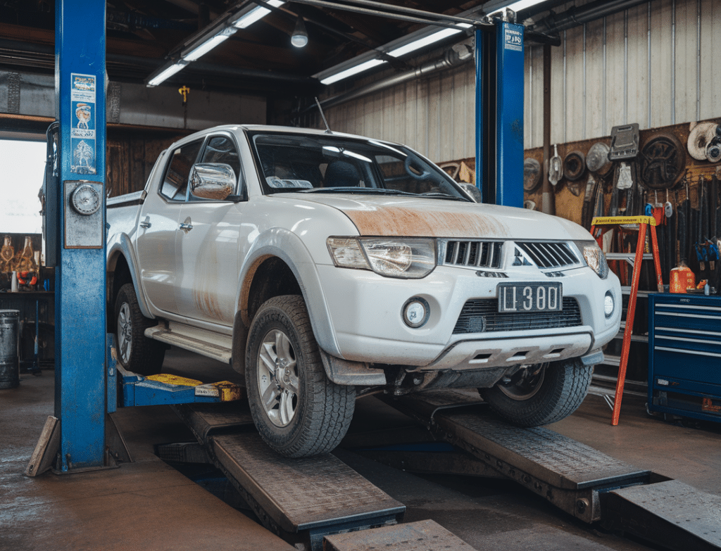 שיפוץ או החלפת גיר למיצובישי L200 האנטר 4X4