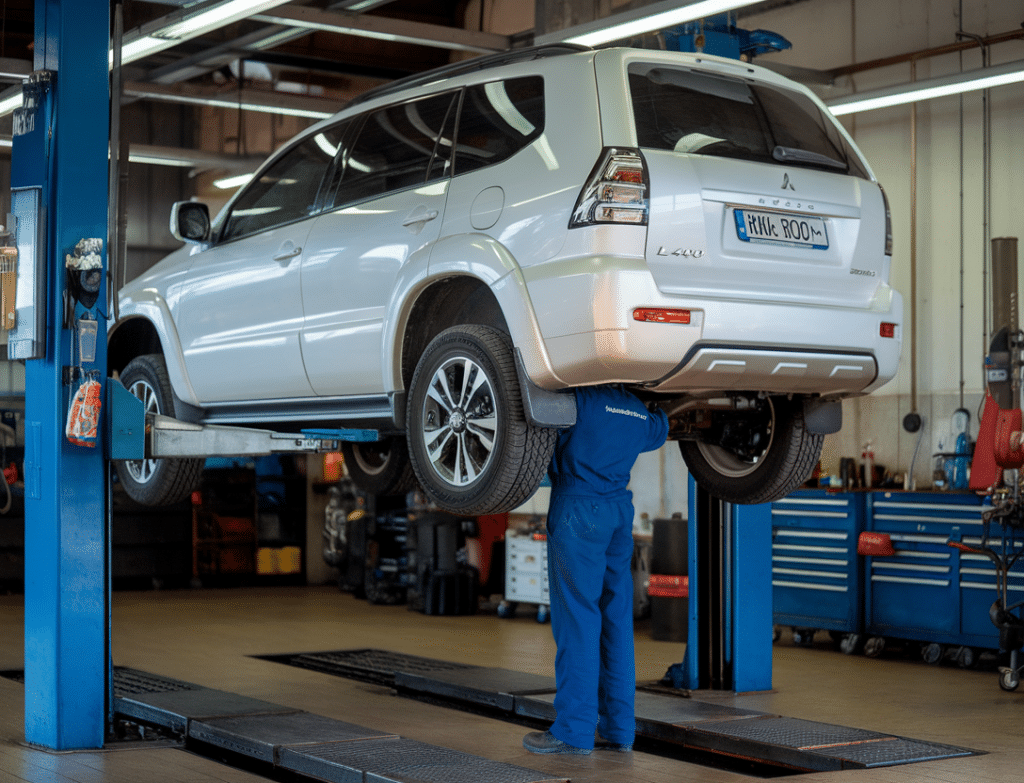 שיפוץ או החלפת גיר למיצובישי L400