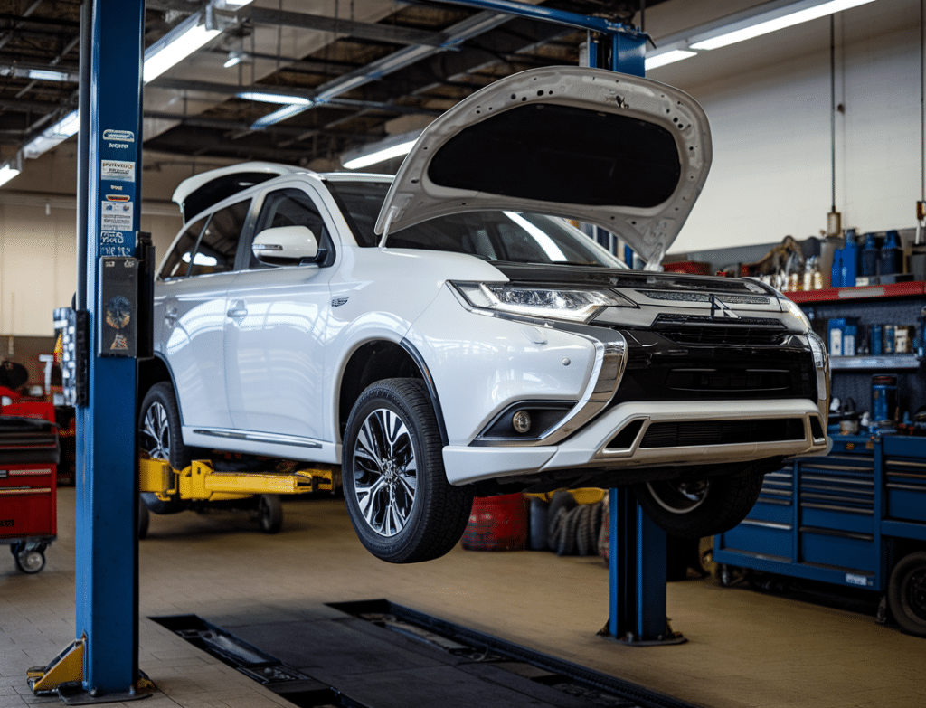 שיפוץ או החלפת גיר למיצובישי אאוטלנדר PHEV