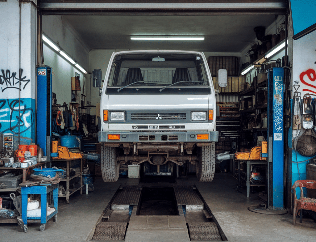 שיפוץ או החלפת גיר למיצובישי קאנטר