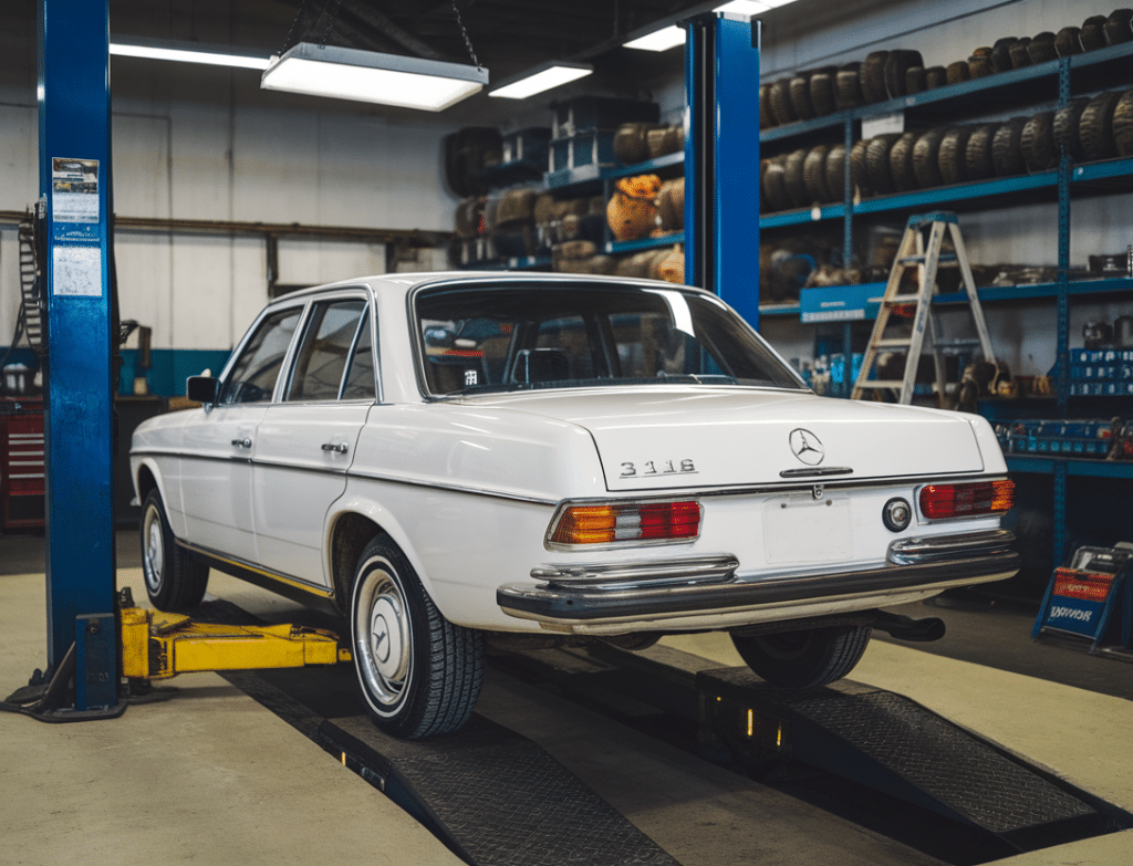 שיפוץ או החלפת גיר למרצדס 316