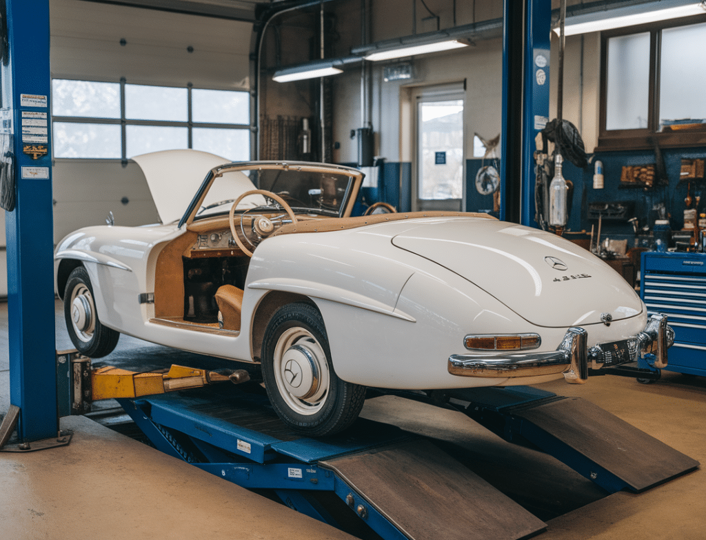 שיפוץ או החלפת גיר למרצדס 413