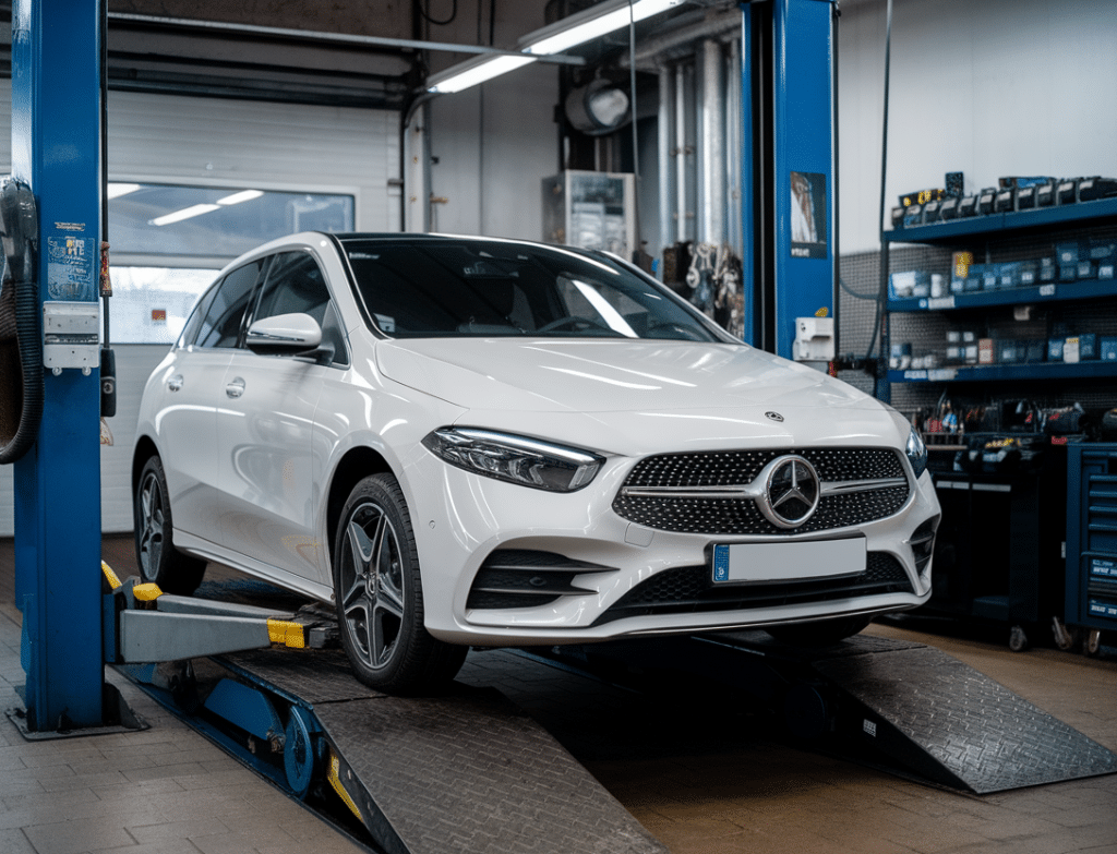 שיפוץ או החלפת גיר למרצדס B-class