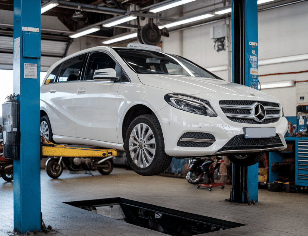 שיפוץ או החלפת גיר למרצדס B-class Taxi