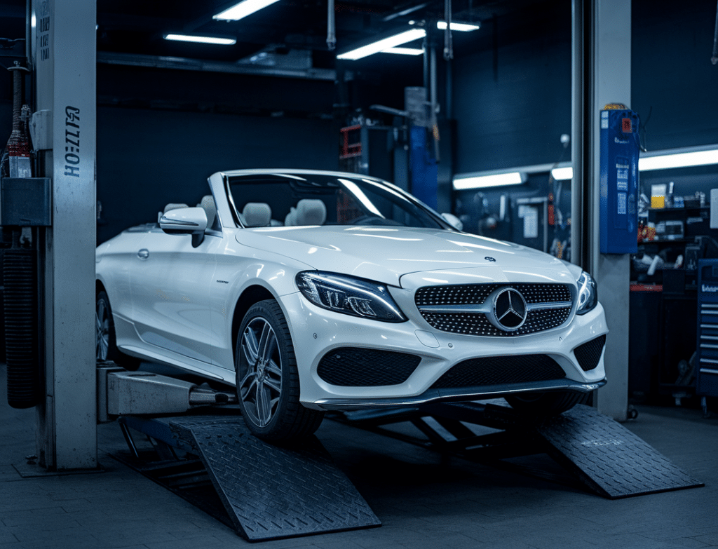 שיפוץ או החלפת גיר למרצדס C-Class קופהקבריולט