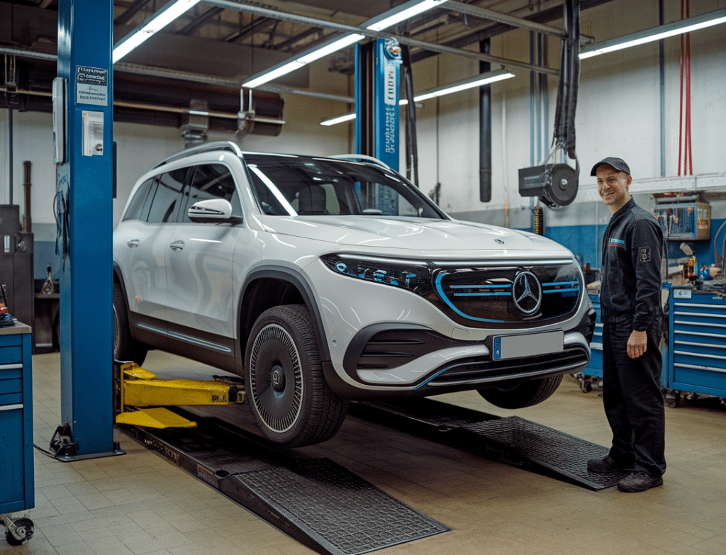 שיפוץ או החלפת גיר למרצדס EQB