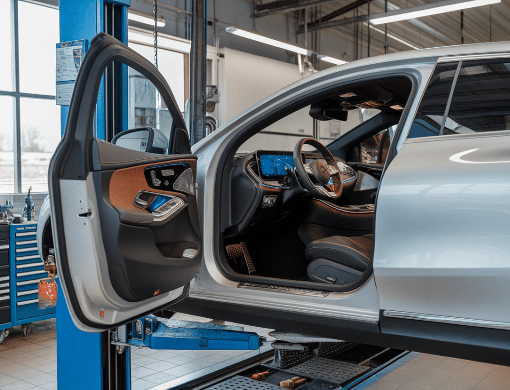 שיפוץ או החלפת גיר למרצדס EQE