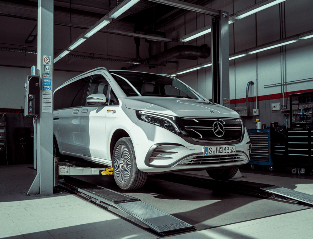 שיפוץ או החלפת גיר למרצדס EQV