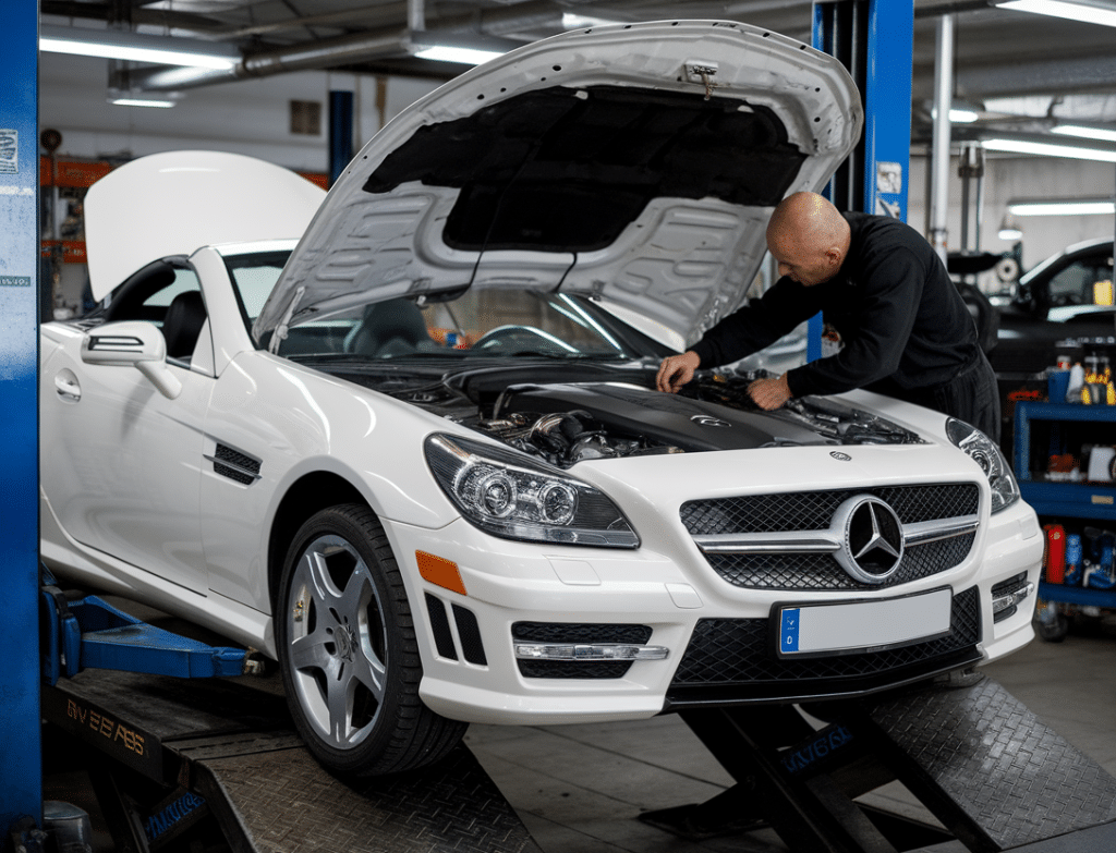 שיפוץ או החלפת גיר למרצדס SLK