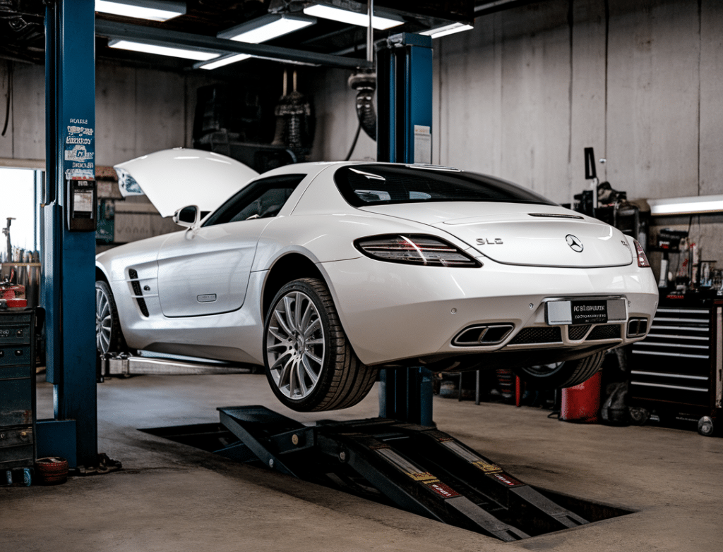 שיפוץ או החלפת גיר למרצדס SLS