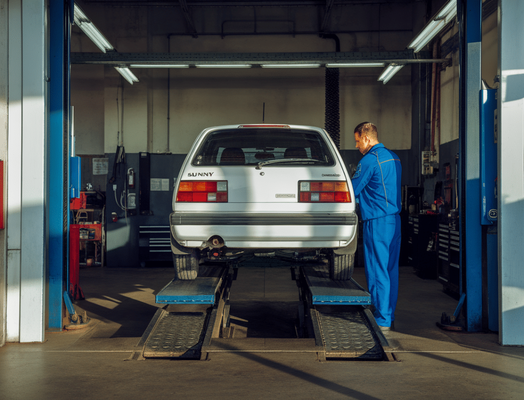 שיפוץ או החלפת גיר לניסאן סאני