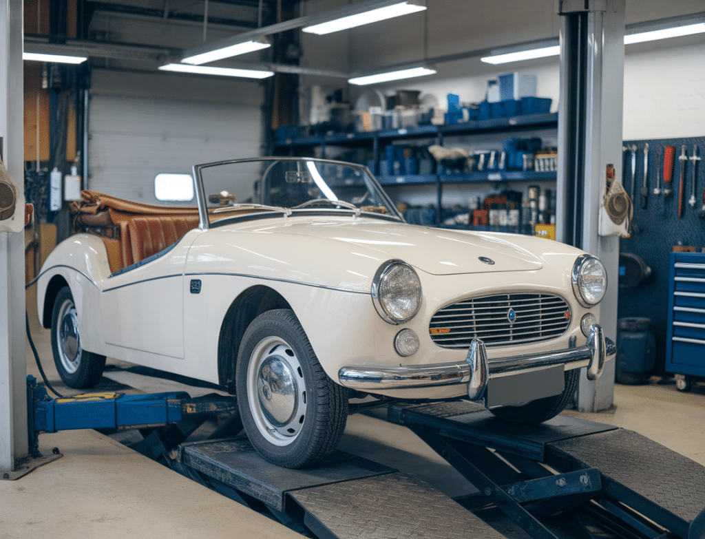 שיפוץ או החלפת גיר לסאאב קונברטיבל