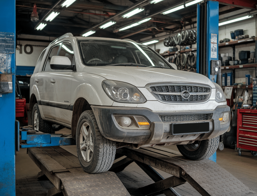 שיפוץ או החלפת גיר לסאנגיונג מוסו 4X4