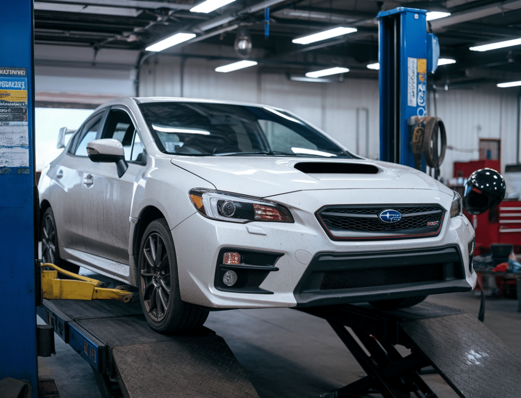 שיפוץ או החלפת גיר לסובארו אימפרזה WRX STI