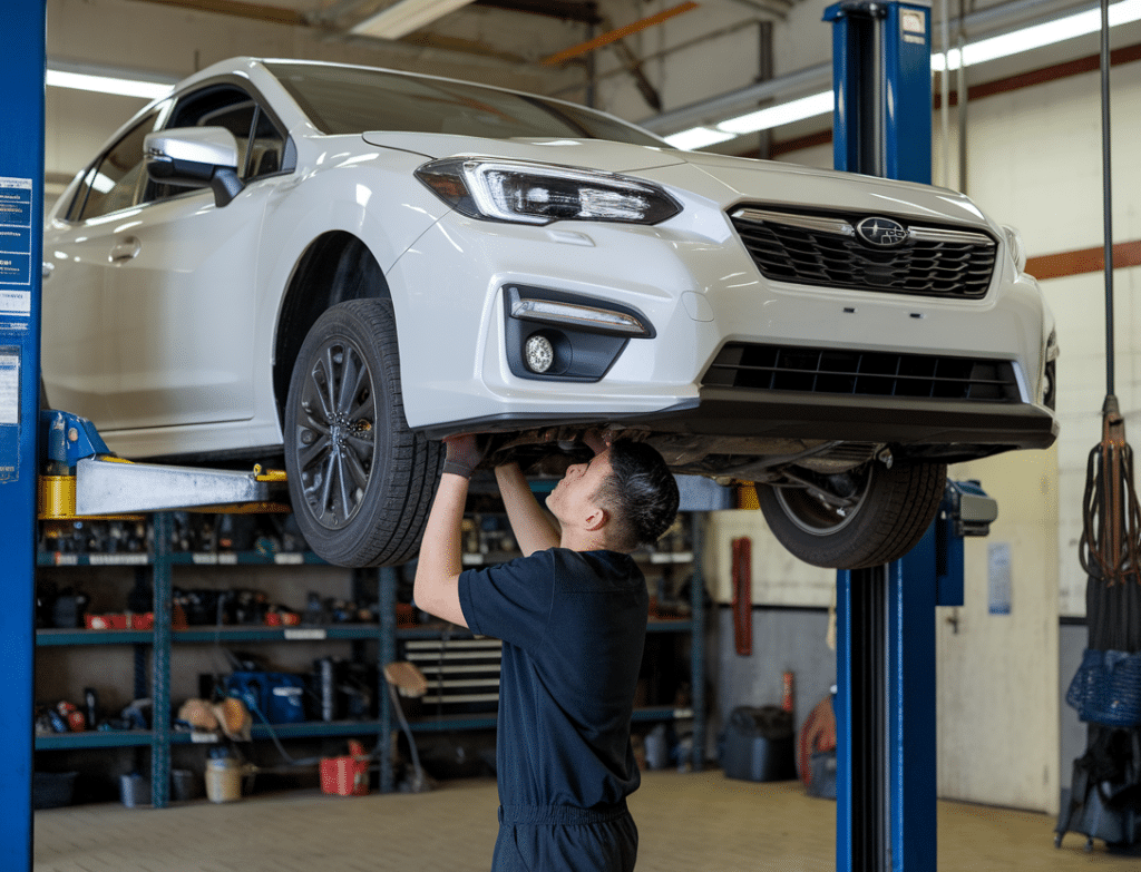 שיפוץ או החלפת גיר לסובארו ג'סטי