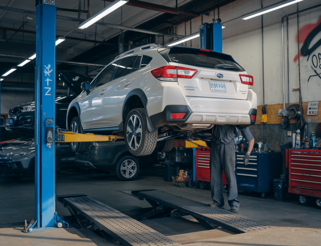 שיפוץ או החלפת גיר לסובארו טנדר 2X4