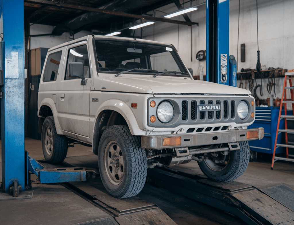 שיפוץ או החלפת גיר לסוזוקי סמוראי