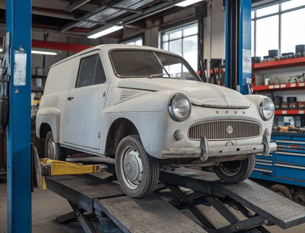 שיפוץ או החלפת גיר לסקודה ואן