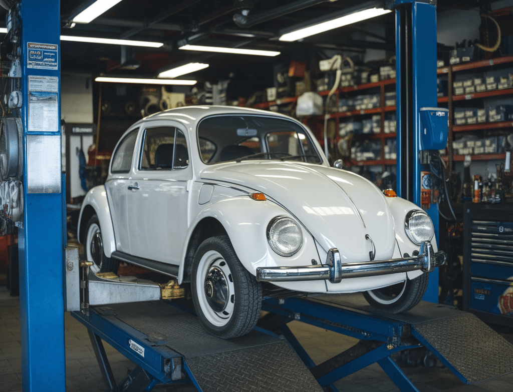 שיפוץ או החלפת גיר לפולקסווגן חיפושית החדשה