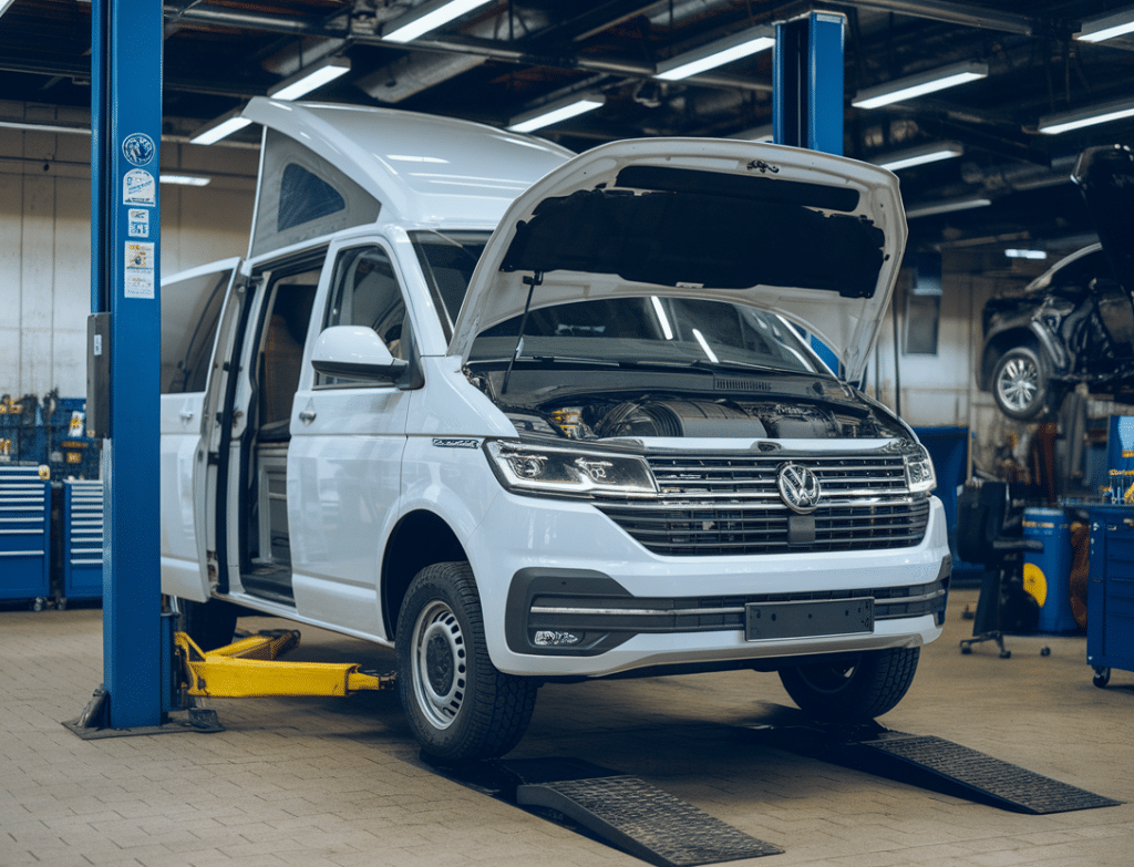 שיפוץ או החלפת גיר לפולקסווגן טרנספורטר מסחרי נוסעים