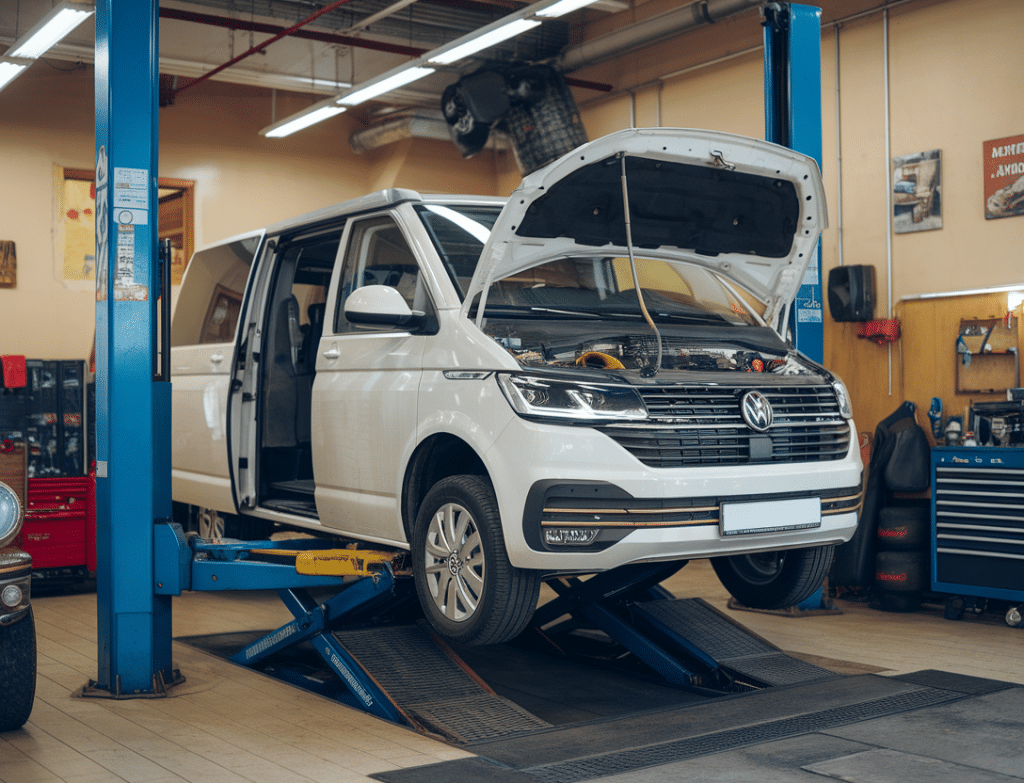 שיפוץ או החלפת גיר לפולקסווגן מולטיוואן