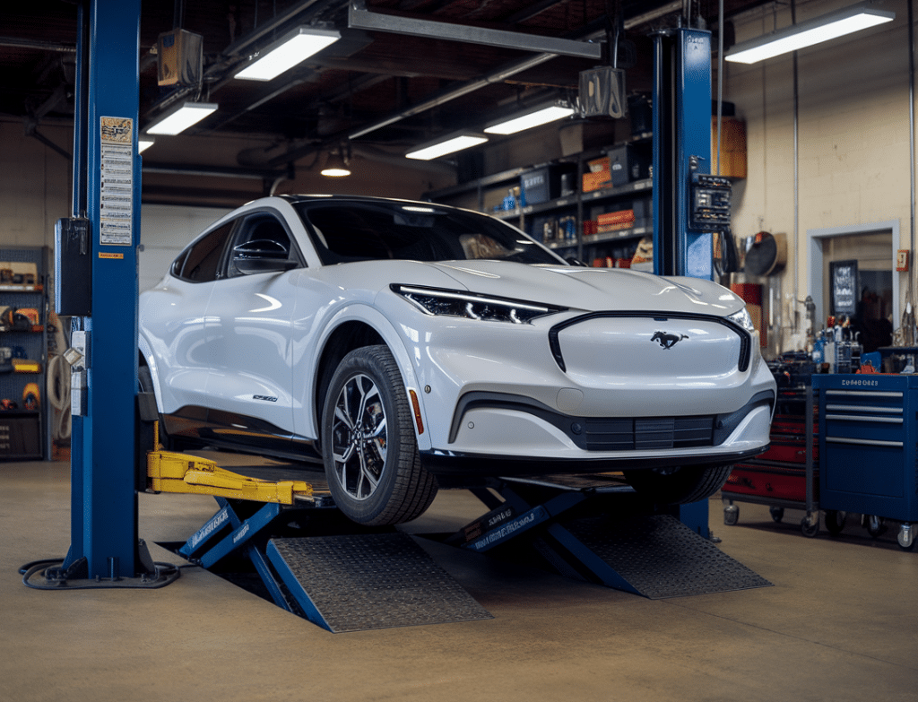 שיפוץ או החלפת גיר לפורד מוסטנג MACH-E