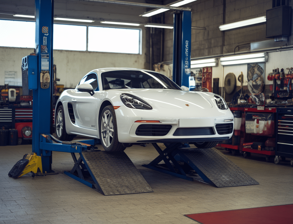 שיפוץ או החלפת גיר לפורשה 718 קאיימן