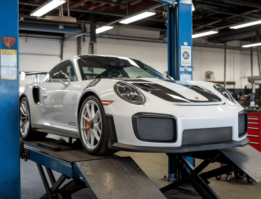 שיפוץ או החלפת גיר לפורשה 911 GT2 RS