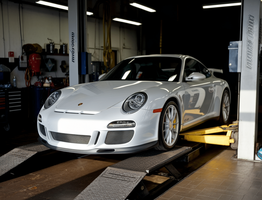 שיפוץ או החלפת גיר לפורשה 911 GT3