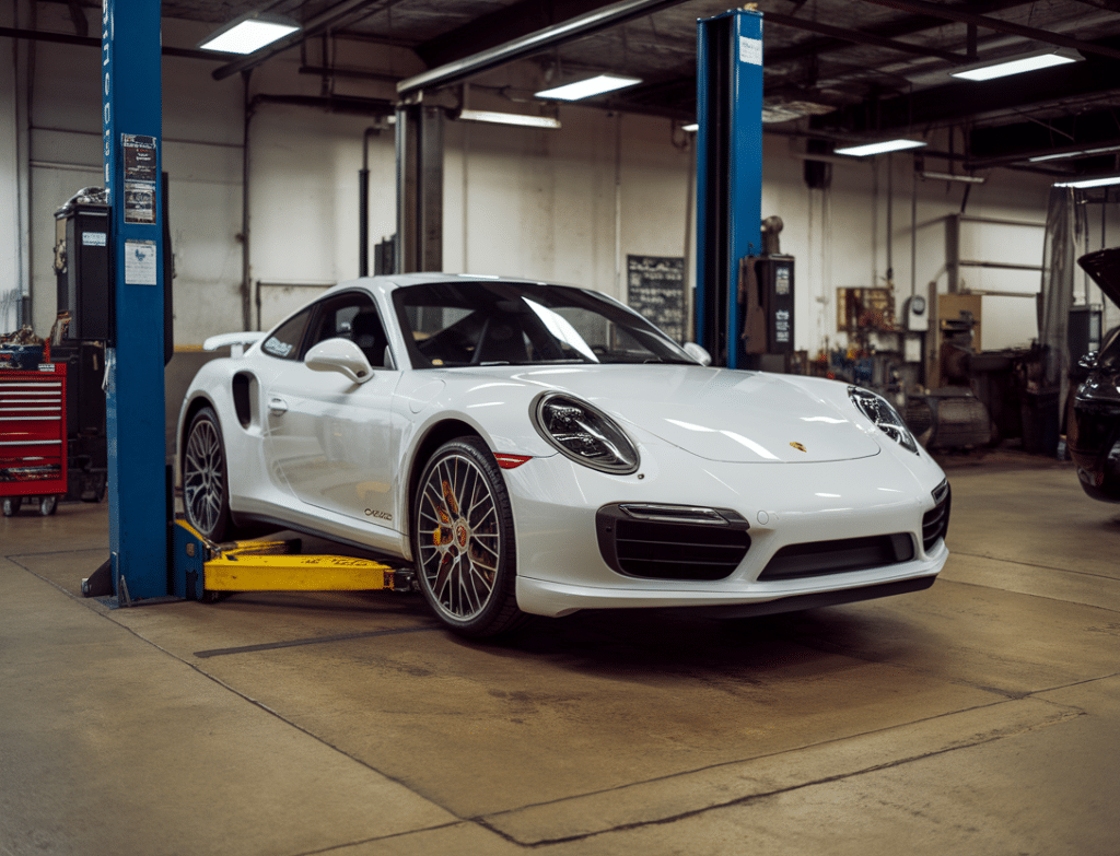 שיפוץ או החלפת גיר לפורשה 911 טורבו