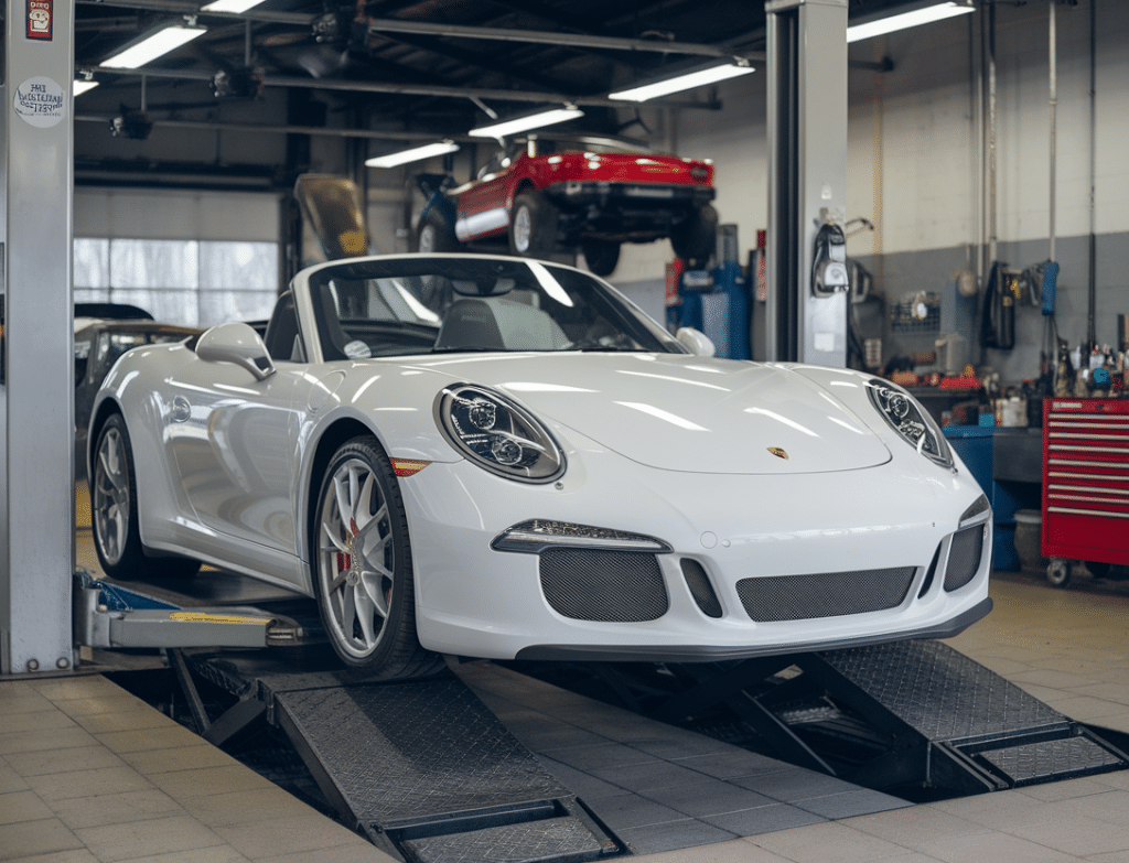 שיפוץ או החלפת גיר לפורשה 911 ספידסטר