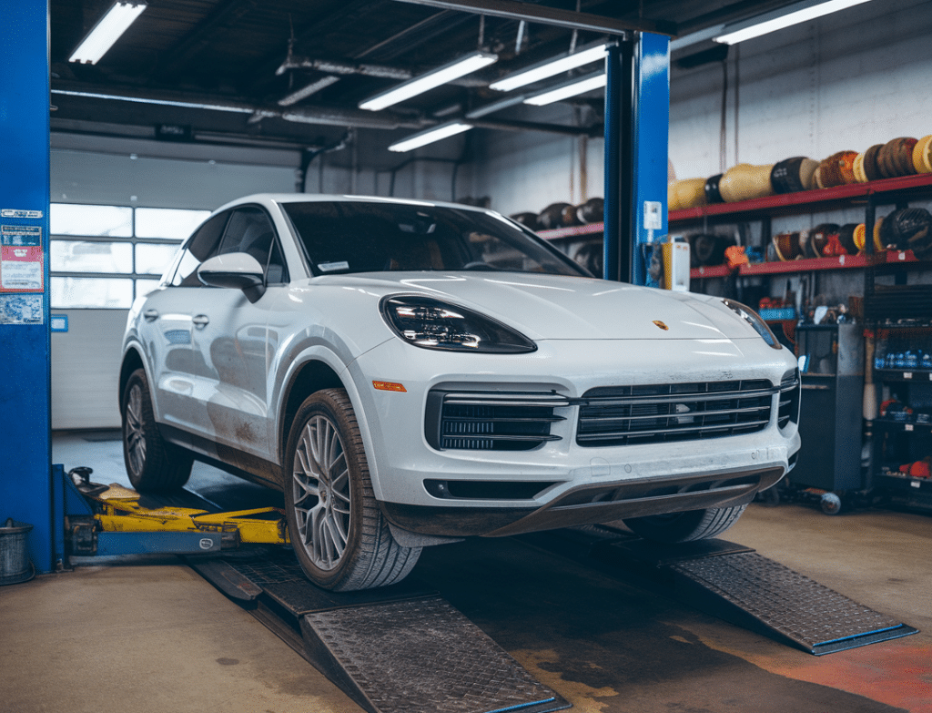 שיפוץ או החלפת גיר לפורשה קאיין