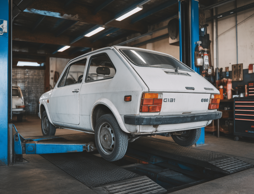 שיפוץ או החלפת גיר לפיאט 131