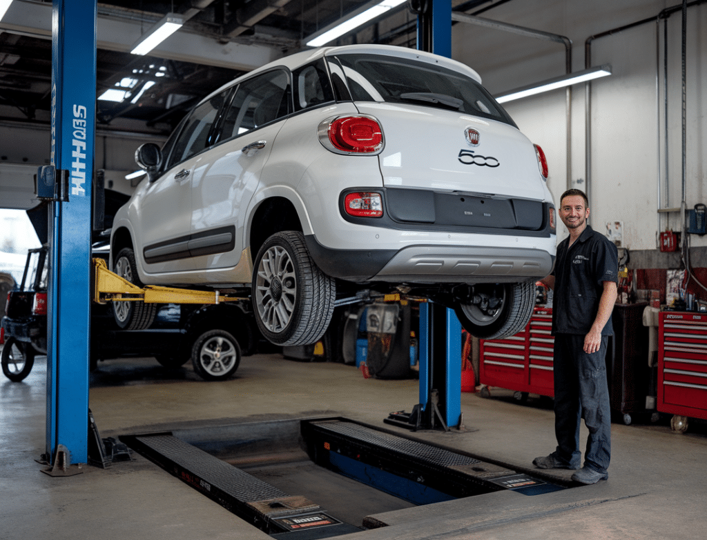 שיפוץ או החלפת גיר לפיאט 500L