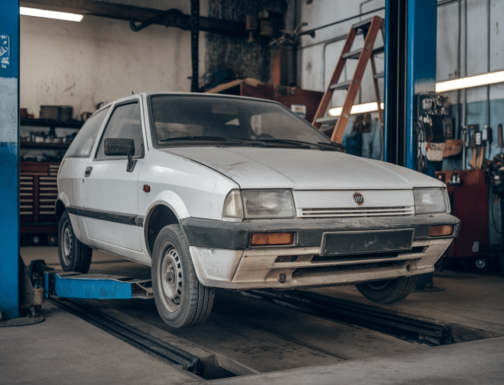 שיפוץ או החלפת גיר לפיאט פונטו (דור I)