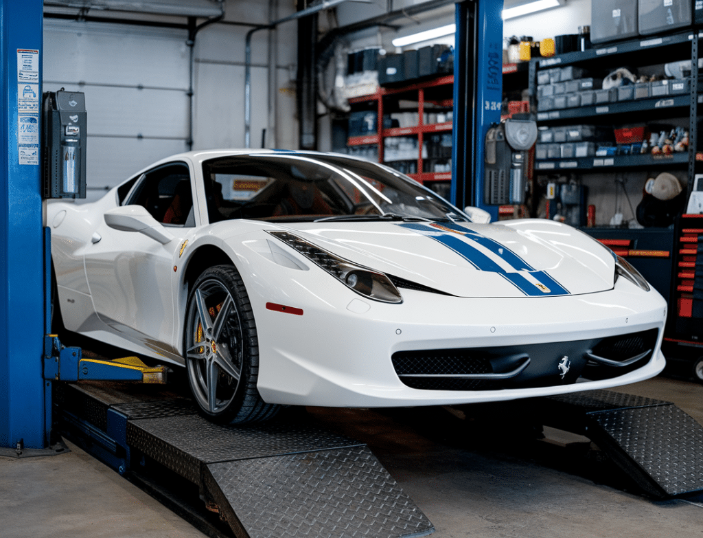 שיפוץ או החלפת גיר לפרארי 458