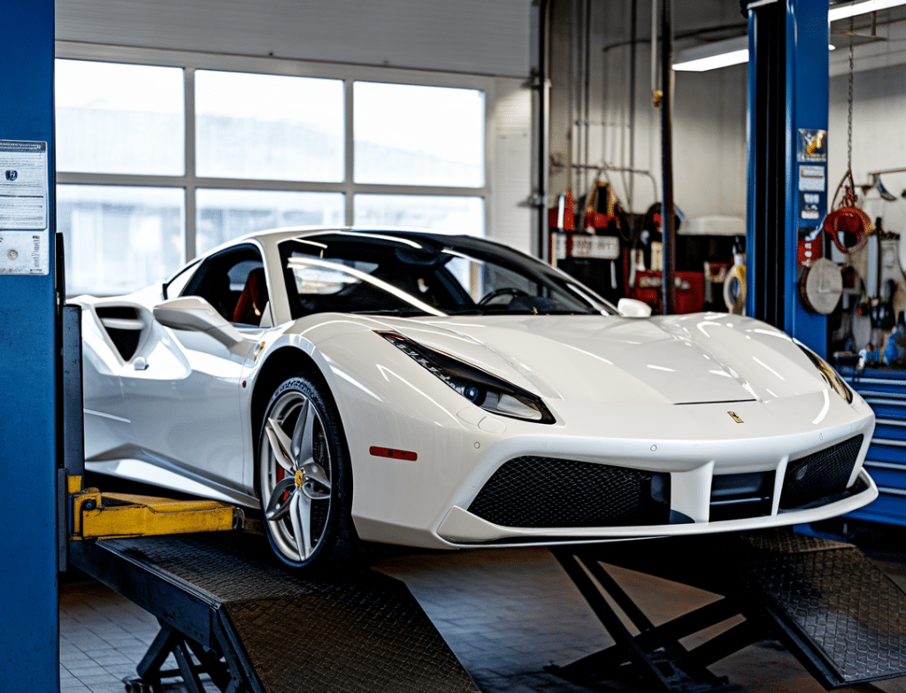 שיפוץ או החלפת גיר לפרארי 488 GTB