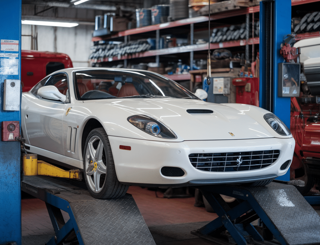 שיפוץ או החלפת גיר לפרארי 575 מרנלו