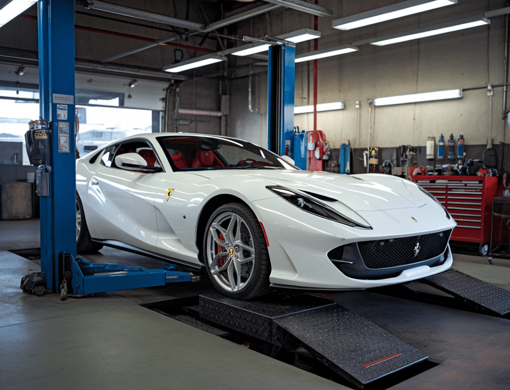 שיפוץ או החלפת גיר לפרארי 812 סופרפאסט