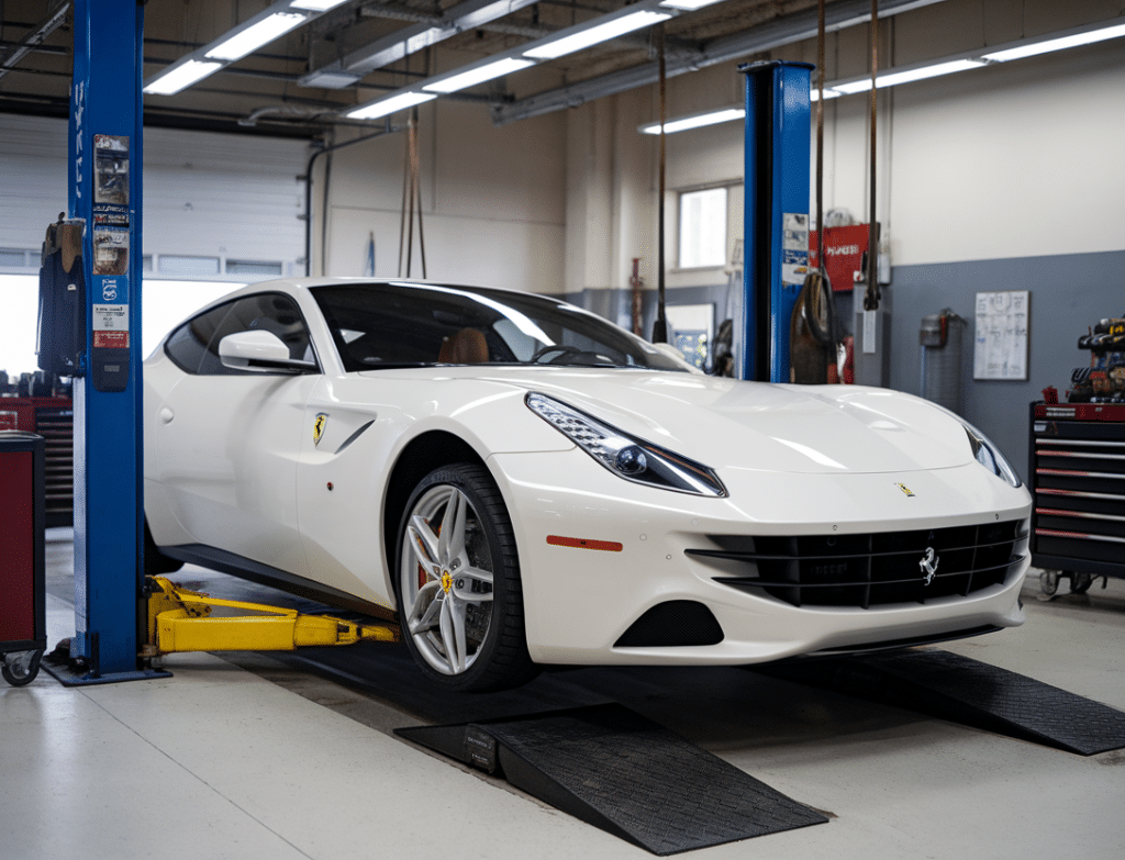 שיפוץ או החלפת גיר לפרארי FF