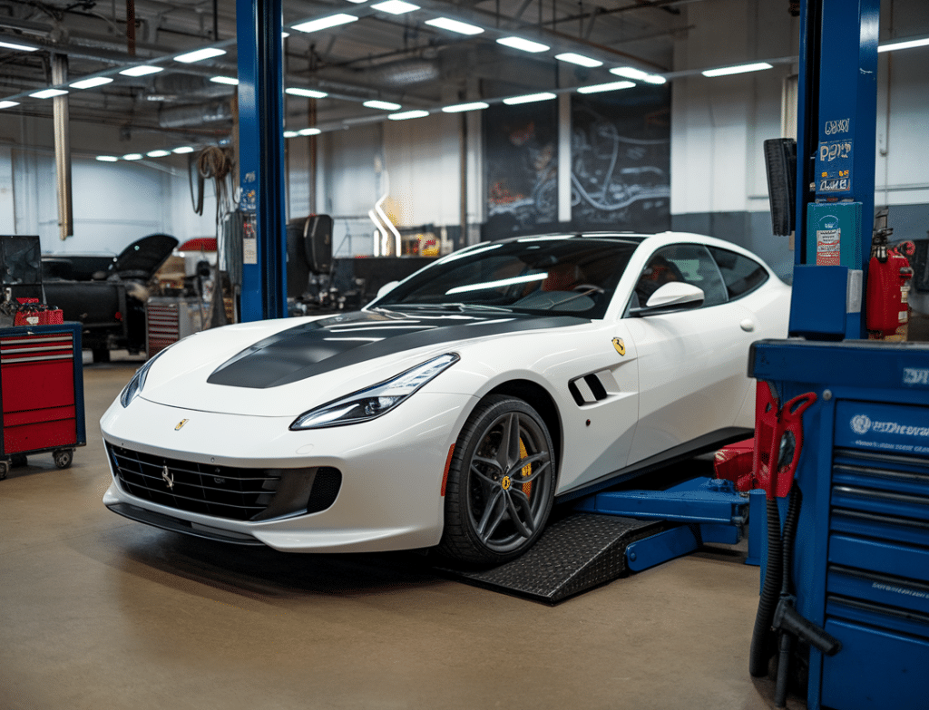 שיפוץ או החלפת גיר לפרארי GTC4Lusso