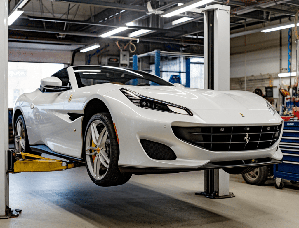 שיפוץ או החלפת גיר לפרארי פורטופינו