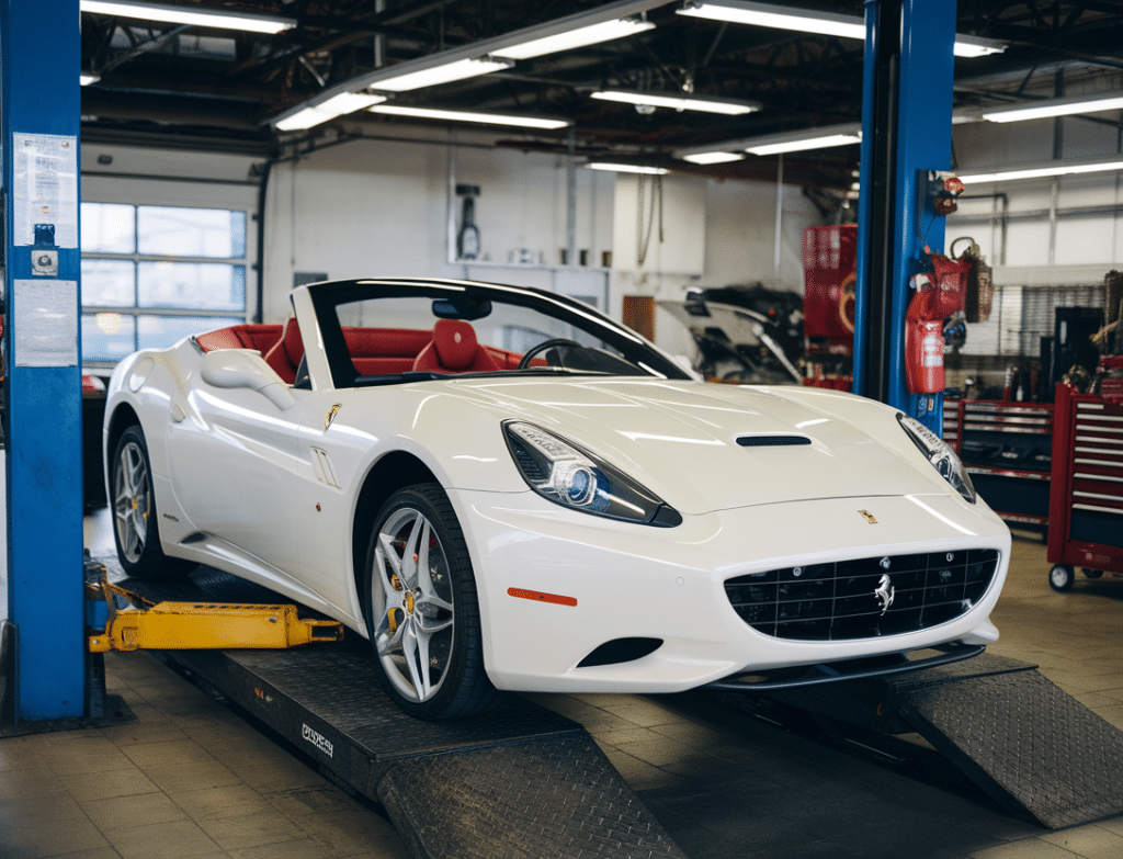 שיפוץ או החלפת גיר לפרארי קליפורניה