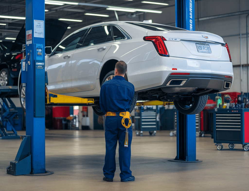 שיפוץ או החלפת גיר לקאדילק CT6