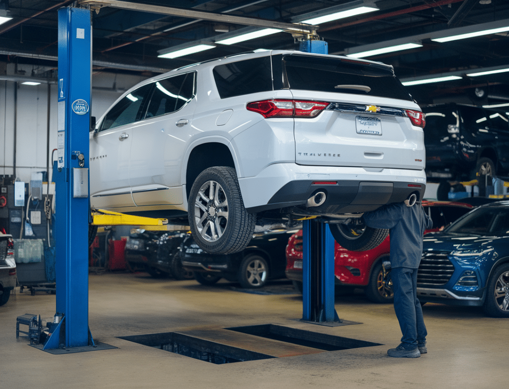 שיפוץ או החלפת גיר לשברולט טראוורס