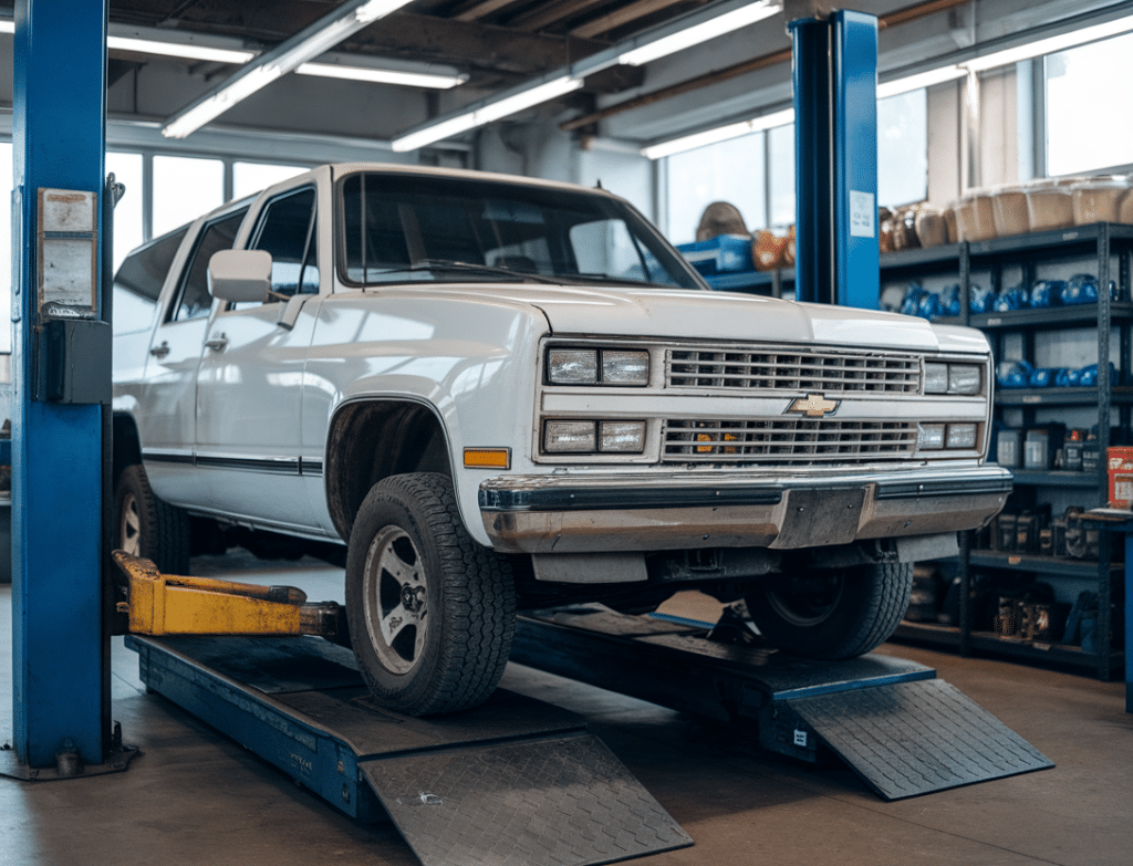 שיפוץ או החלפת גיר לשברולט סוברבן