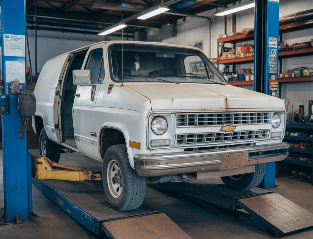 שיפוץ או החלפת גיר לשברולט ספורט ואן